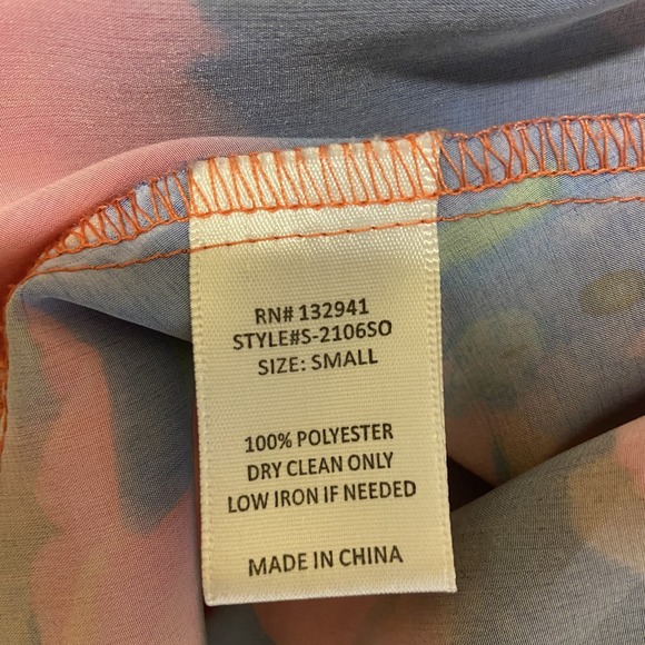 Amanda Uprichard Women's Strappy Summer Floral Wrap Dress Vacation Style SZ SM - Picture 11 of 14